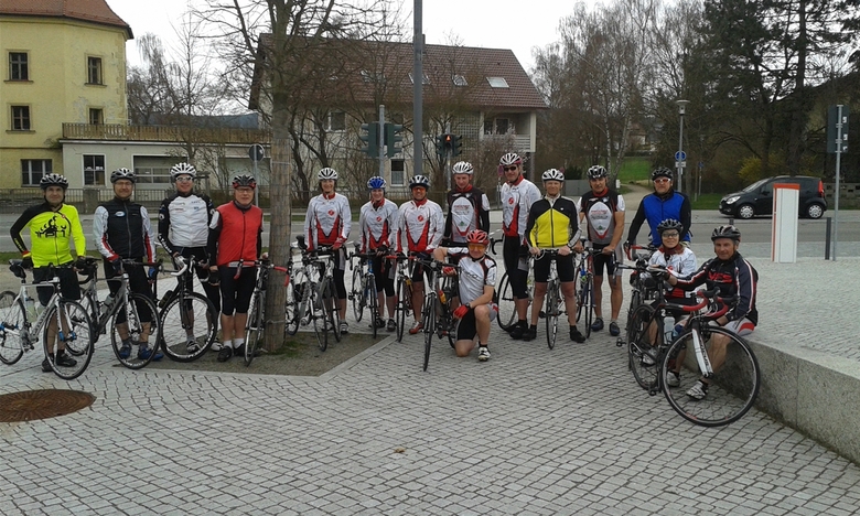 Tourentreff der Rennradgruppe